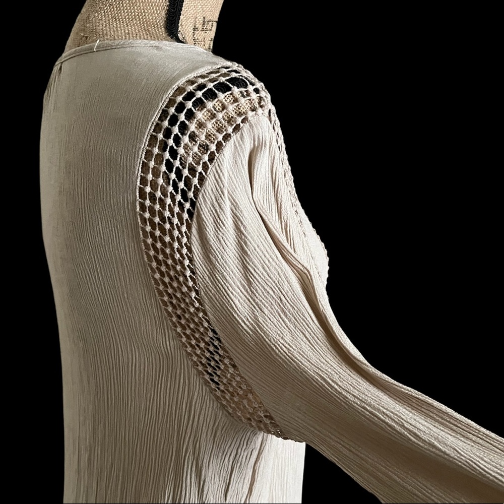 Joseph A Boho 100% Viscose Tunic Blouse Large - Picture 10 of 16